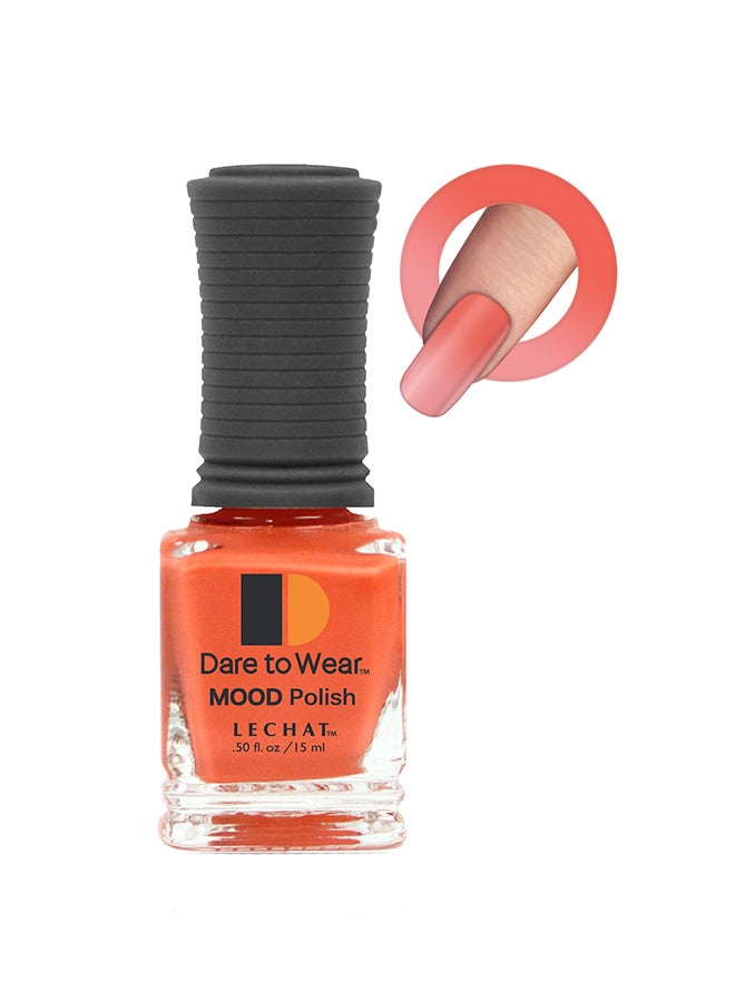 Color Changing Nail Polish 15ml Glossy Super Shine Nail Lacquer 15ml Fast Dry Long Lasting Nail Enamel Temperature Change Mood Color Polish Nail Art No Need UV LED Lamp No curing Manicure Nail Paint