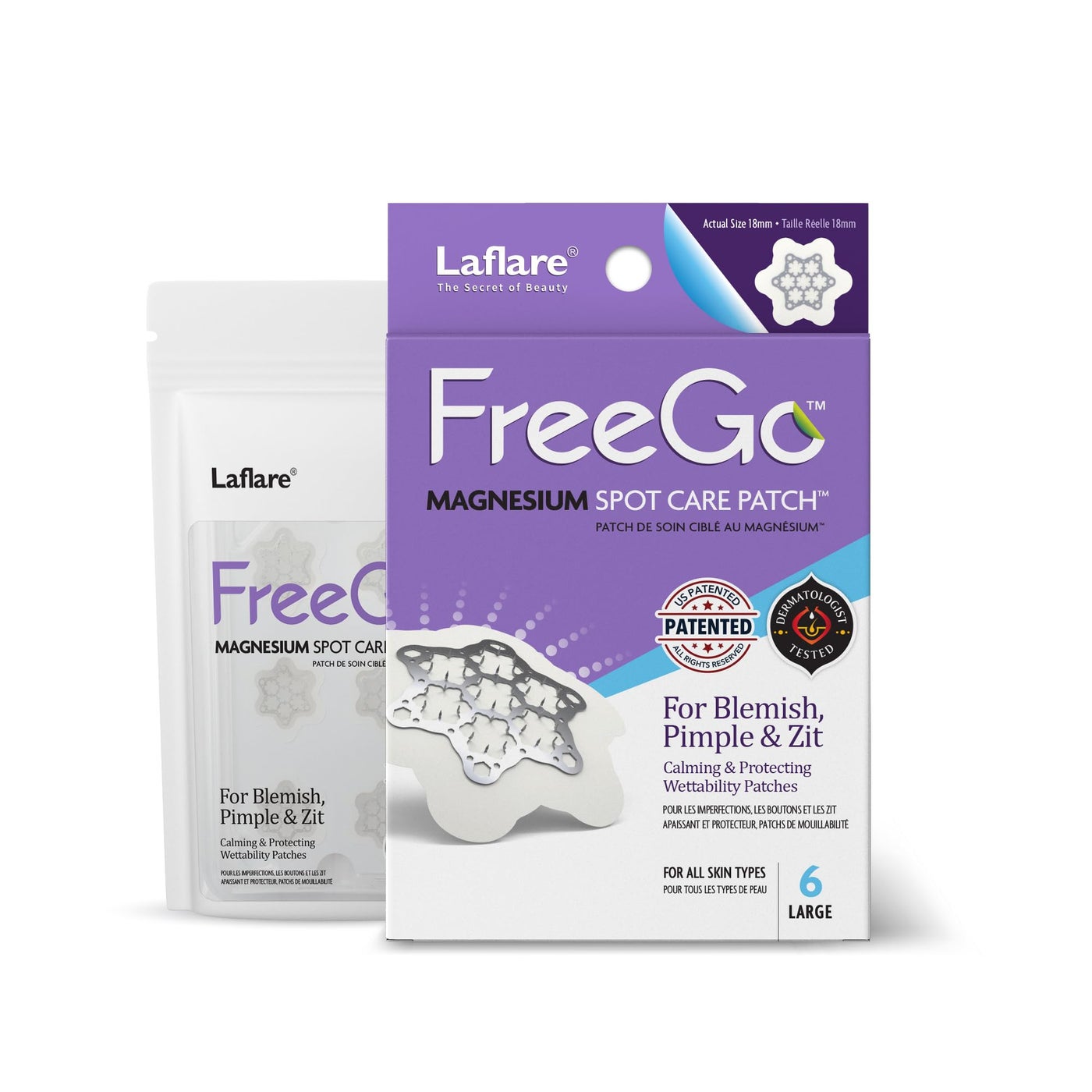 Magnesium Blemish Microdarts | Pimple Patch | Cystic Acne | Fast-Acting | Quick Calming | 99.9% Pure Magnesium | Madecassic Acid | Tea Tree | Eucalyptus Leaf | Hydrocolloid Spot Care