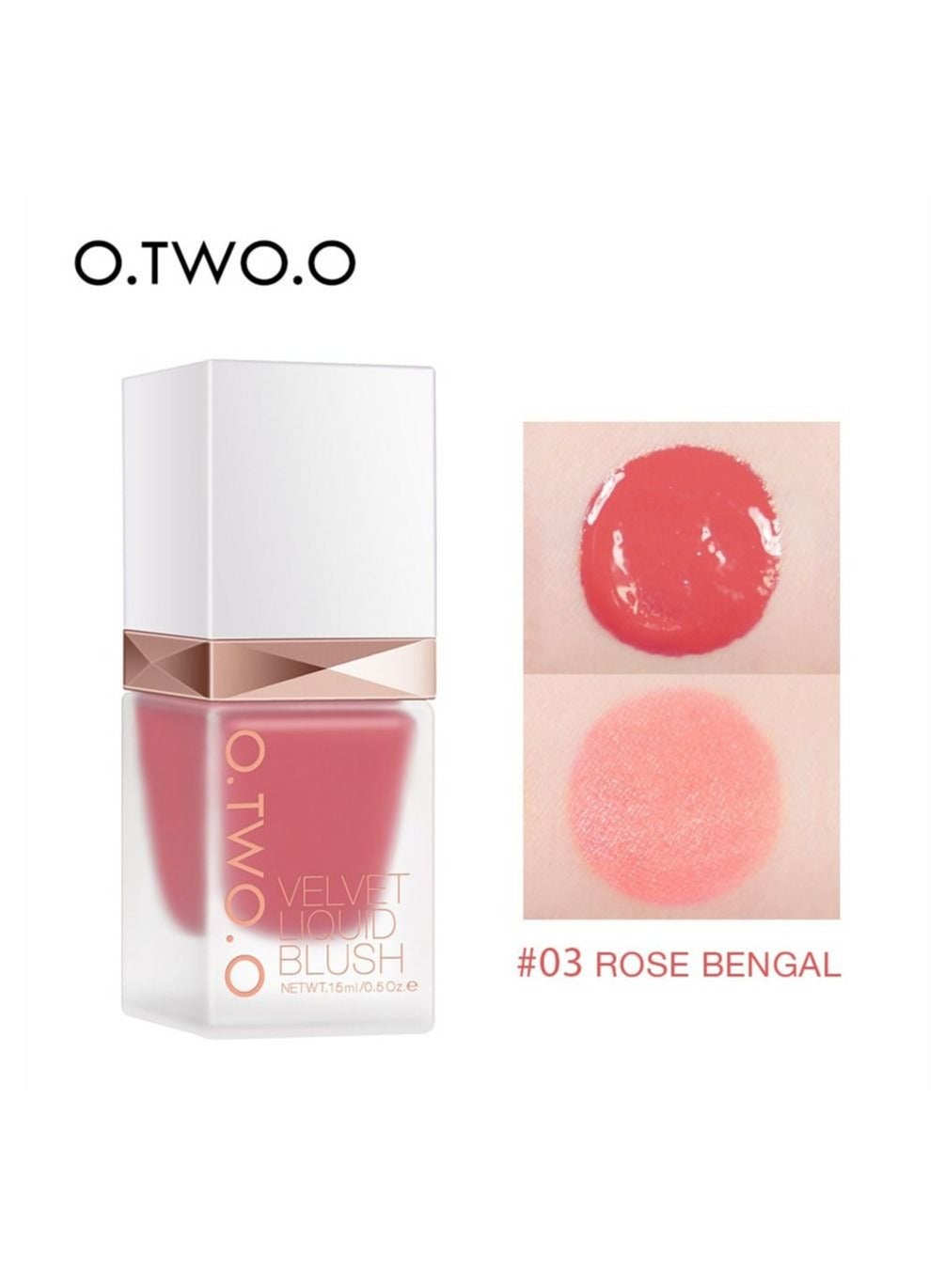 Liquid Long lasting face Blusher 03 rose bengal