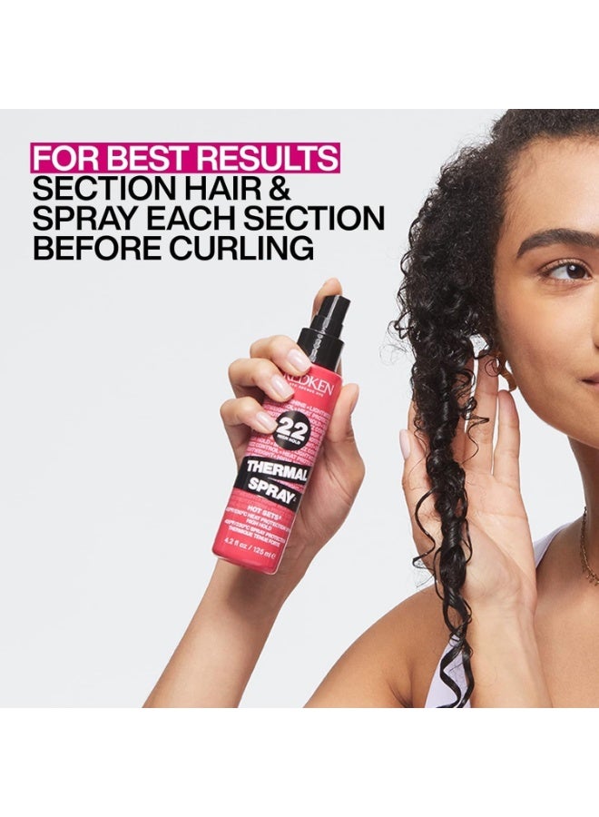 Redken Thermal Spray 22 High Hold â€“ Heat Protectant & Setting Mist | 125ml - image 6