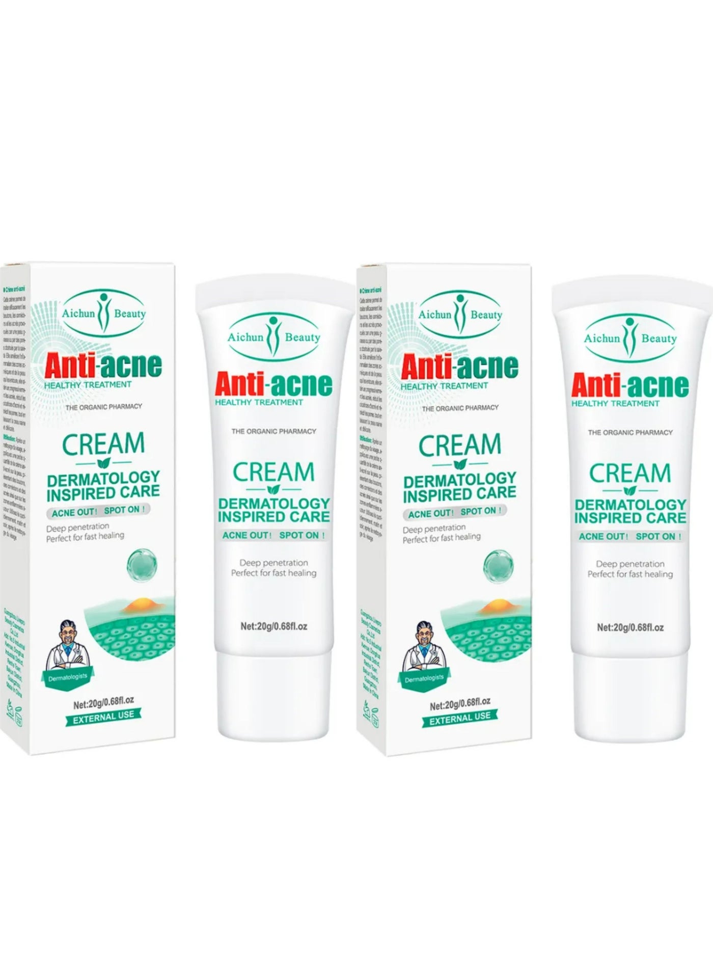 Anti Acne Cream 20g 2pcs