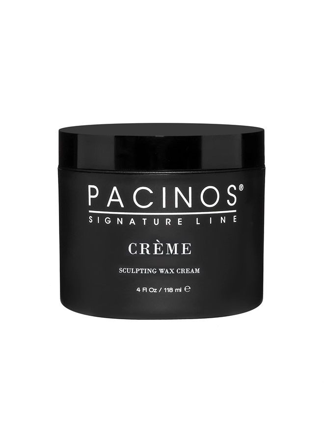 Cr√®me - Sculpting Wax Cream, Medium Hold with Medium Shine, All Hair Types, 4 fl. oz.
