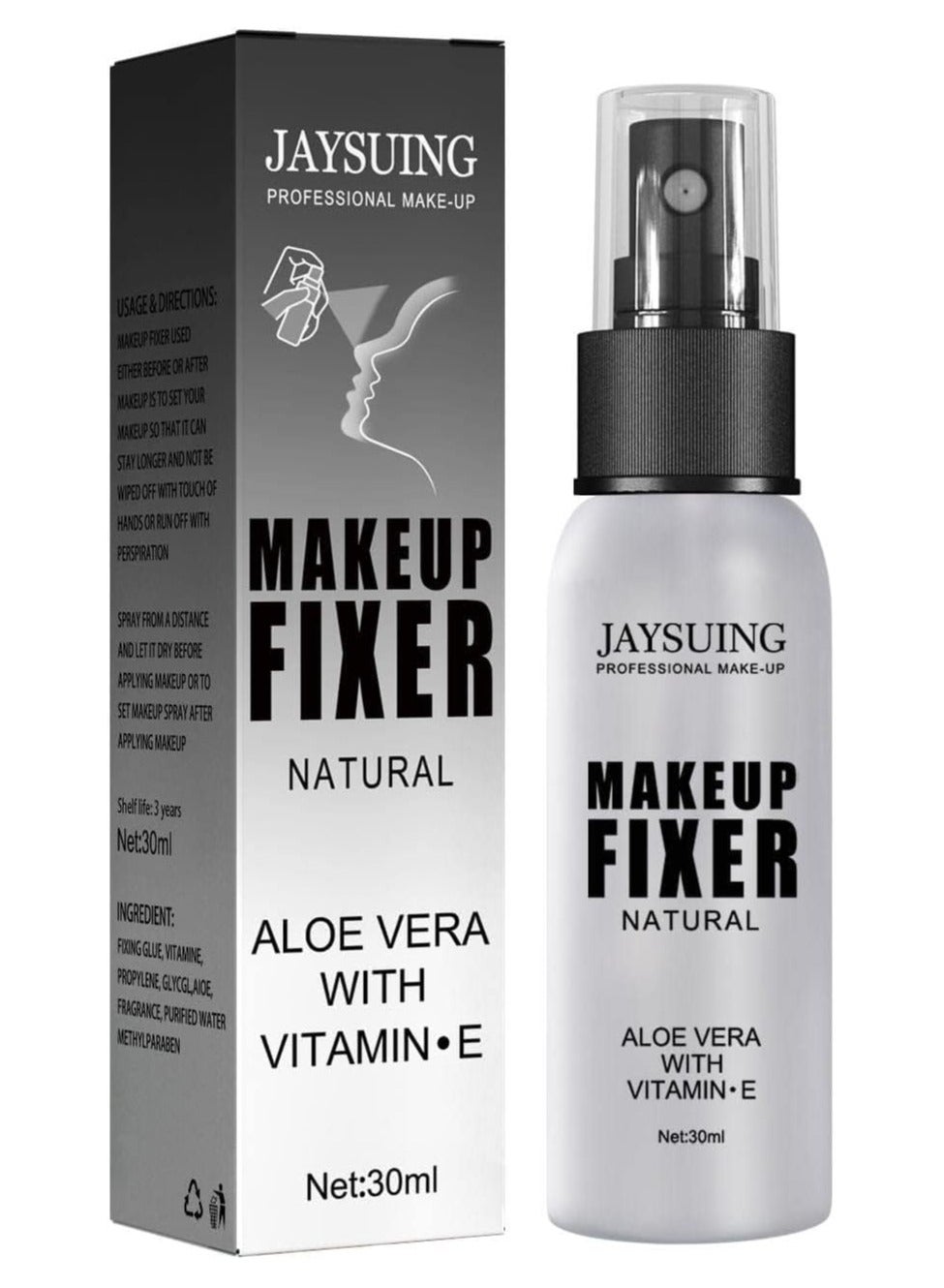 Finish Hydrating Facial Setting Spray - Illuminating Long-Lasting Makeup Setting Mist, Oil Control, Refreshes Makeup (30 ML)