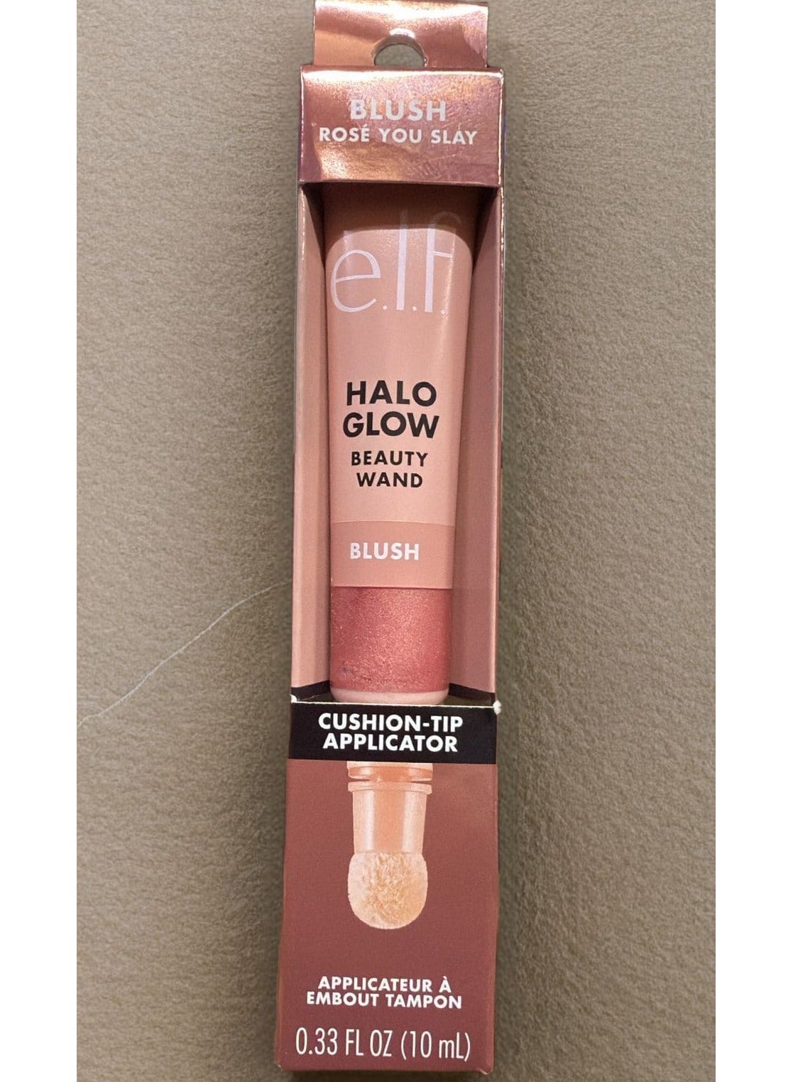 Halo Glow Blush Beauty Wand, Liquid Blush Wand For Radiant, Flushed Cheeks, Infused With Squalane, Vegan & Cruelty-free, Rosé You Slay