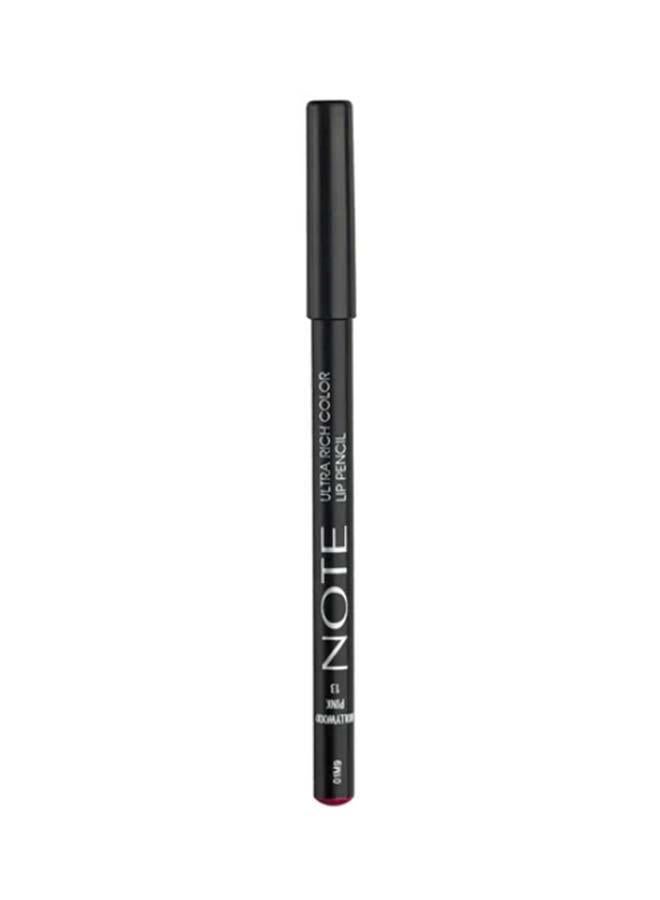 Note Ultra Rich Color Lip Pencil 13 - Hollywood Pink