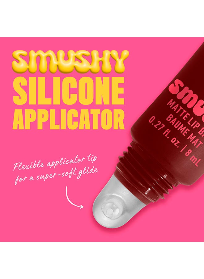 Smushy Matte Lip Balm, Soft Diffused Color, Matte FinishSmudge Fudge - image 7