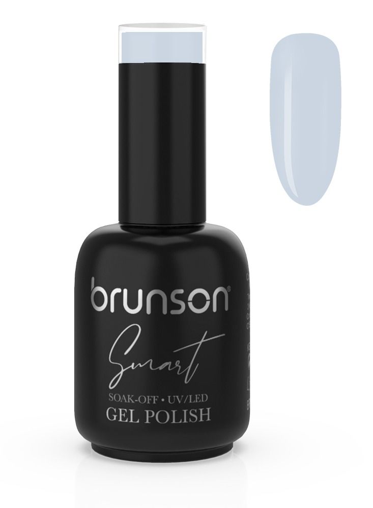 Gel Nail Polish, 15ml Smart Gel Nails Glossy Shine Finish Long Lasting Soak off UV/LED Gel Polish for Nail Art French Manicure Pedicure Salon Quality Chip Resistant Gel Nail Extensions UV Gel  BSN141