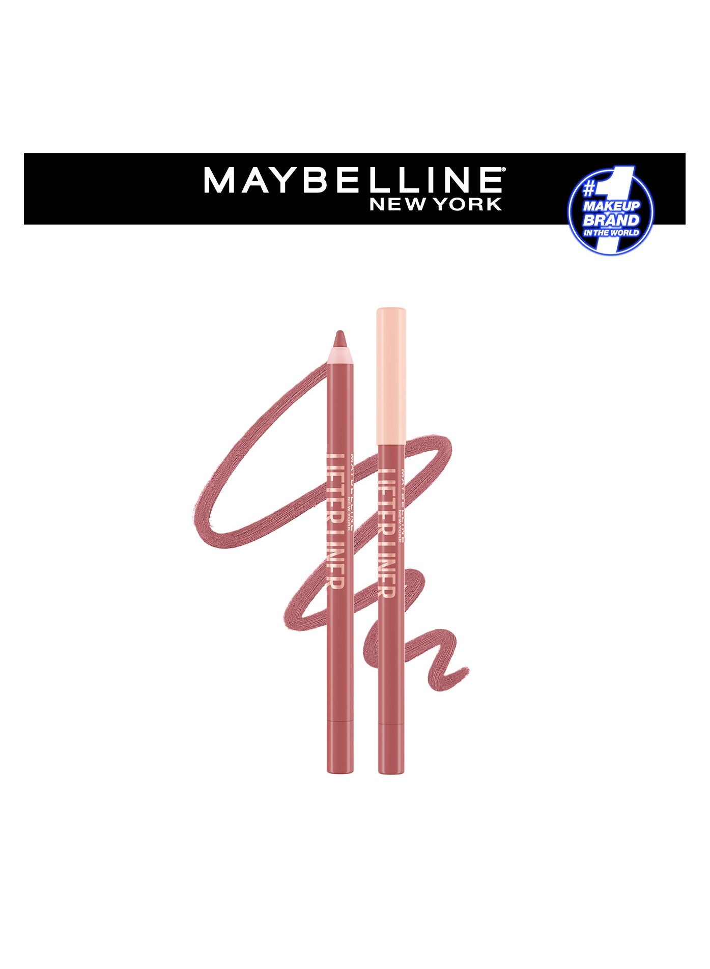 MAYBELLINE LIFTER LINER 07 BIG LIFT - Lip Liner Makeup with Hyaluronic Acid