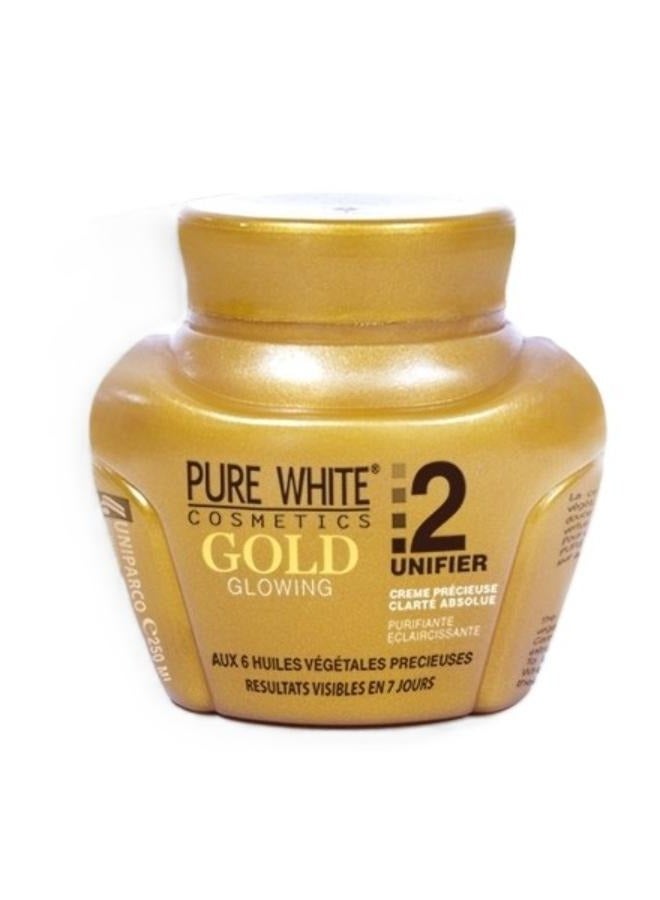 Gold Whitening Even Tone Glowing Cream 250 ml