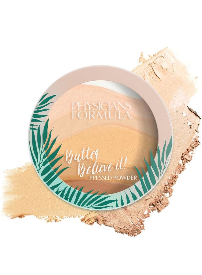 Butter Believe it! Pressed Powder Translucent | Dermatologist Tested, Clinicially Tested