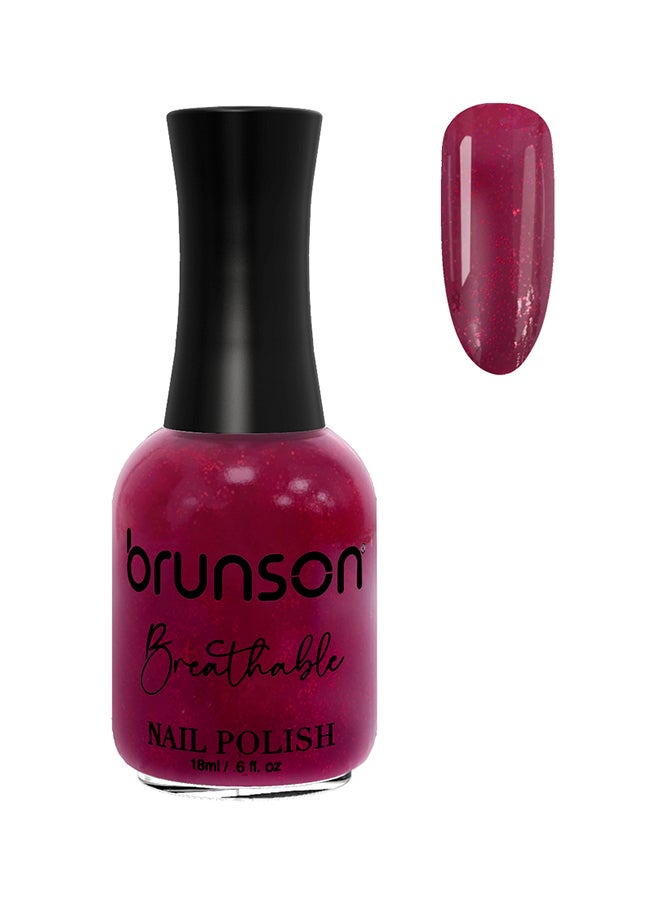 Breathable Nail Polish Halal nail polish Wudu friendly Quick-Dry Vegan long lasting but easy peel off   18ml BH275