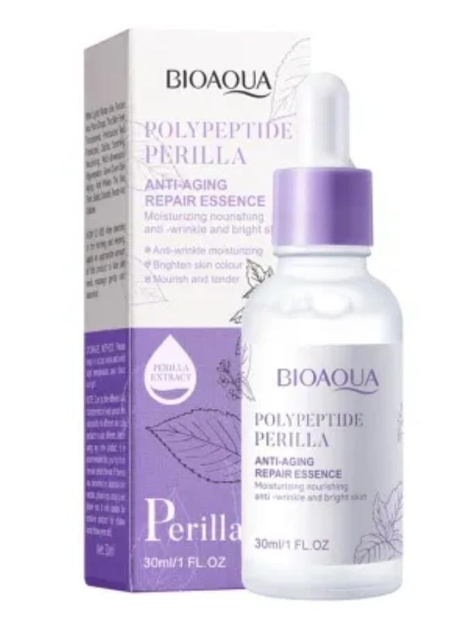 Polypeptide Perilla Anti-Aging Face Serum Smooth Pores Repair Essence 30ml