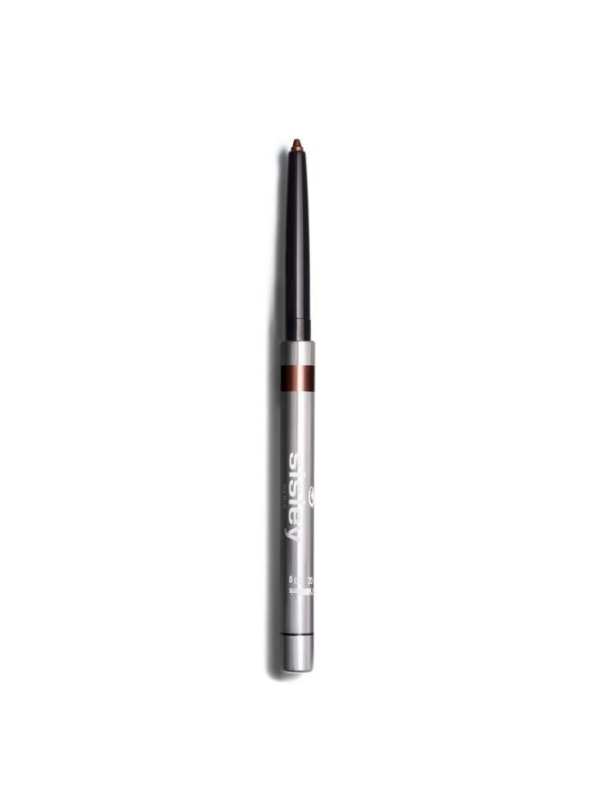Phyto-Khol Star Waterproof, 3 Sparkling Brown - Long-Lasting, Retractable Eyeliner Pencil with Sharpener - Intensity of an Eyeliner in a Pencil - Perfect Definition, Extreme Precision