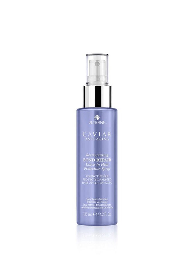 Haircare CAVIAR Anti-Aging Restructuring Bond Repair Leave-in Heat Protection Spray 4.2 Fl Oz | Strengthens and Protects Damaged Hair