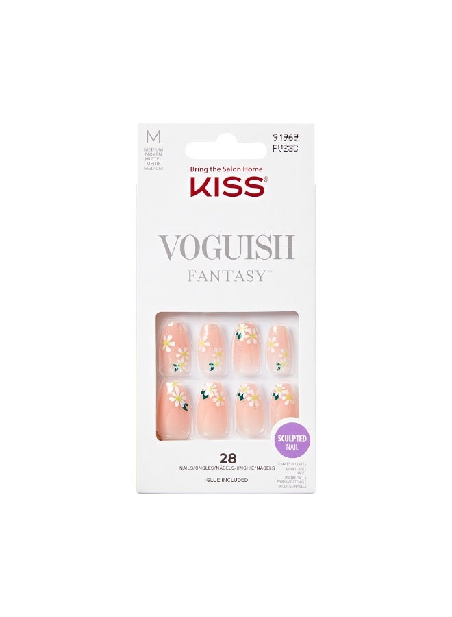 Kiss Voguish Fantasy Nails - Medium Length FV23C