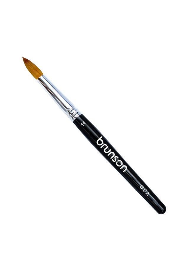 Kolinsky Acrylic Nails Extension And 3D Nail Carving Brush #14 BABB14