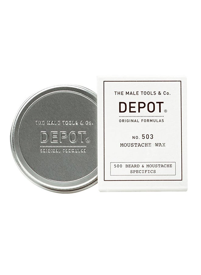 Strong Hold Moustache Wax - Shapes & Styles Moustaches, Provides a Firm, All-Day Hold to Keep Hairs in Place (30 ml)