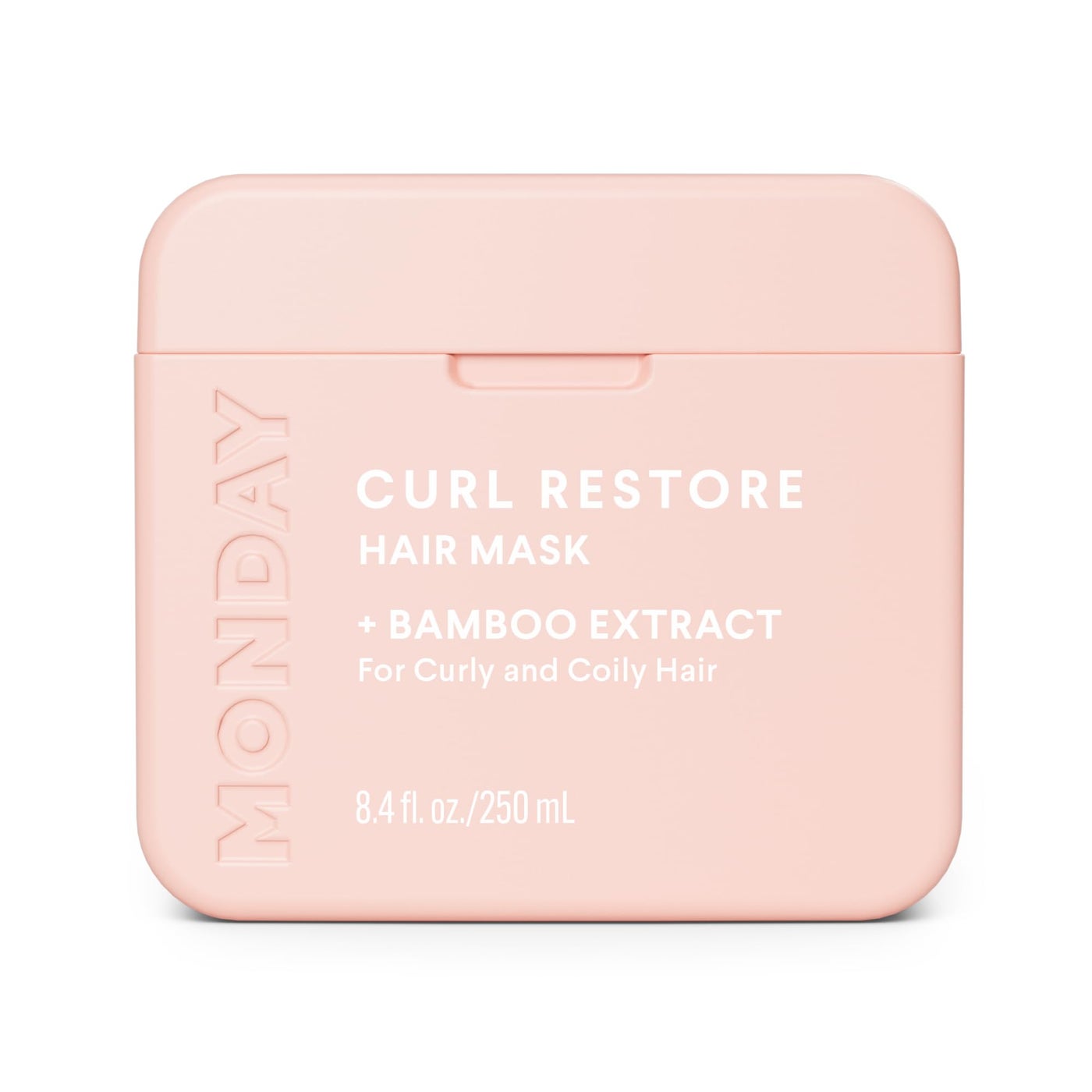 MONDAY HAIRCARE CURL RESTORE Hair Mask with Bamboo Extract, Coconut Oil & Shea Butter for Curls & Coils of all types 250 mL