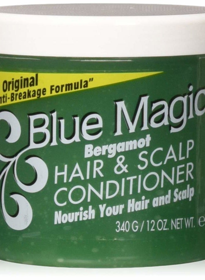 Bergamot Hair & Scalp Conditioner, 12 oz (340 g) (Pack of 6)