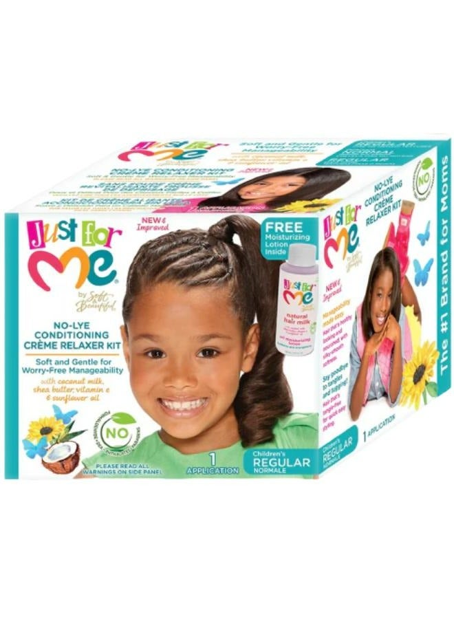 Children's Regular Conditioning and Cream Relaxer Kit