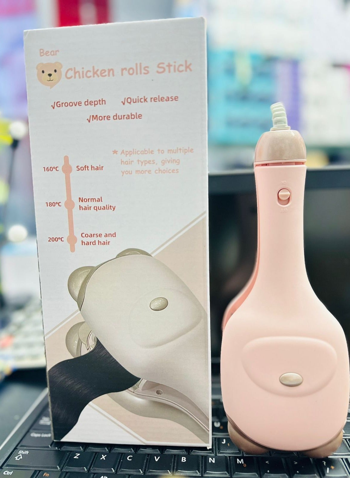 Chicken Roll Hair Stick