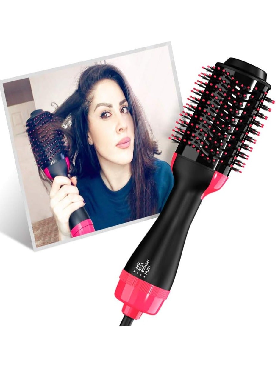 3-in-1 Hot Air Brush – Style, Straighten, Curl, and Dry Your Hair with Ease