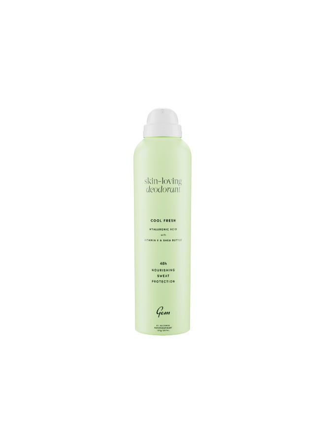 Cool Fresh Deodorant 207ml – Refreshing Body Deodorant Spray with Crisp Fresh Scent, Long-Lasting Odour Protection