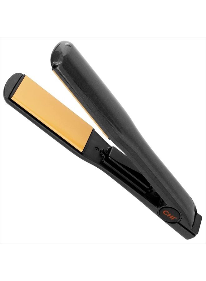 Classic Tourmaline Ceramic Hairstyling Iron 1 1/2" in Onyx Black