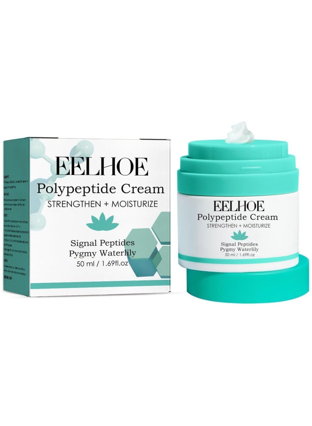 1pc 50ml Eelhoe Moisturizing Cream Nourishing & Moisturizing Skin Brightening & Whitening Hydrating Absorbing Face Cream
