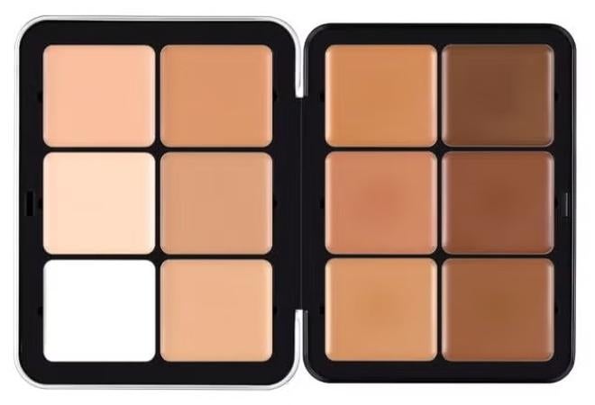 Ultra Carla Secret Palette Fond De Teint Creme Couvrance Invisible Cover Cream Foundation Palette Multicolour