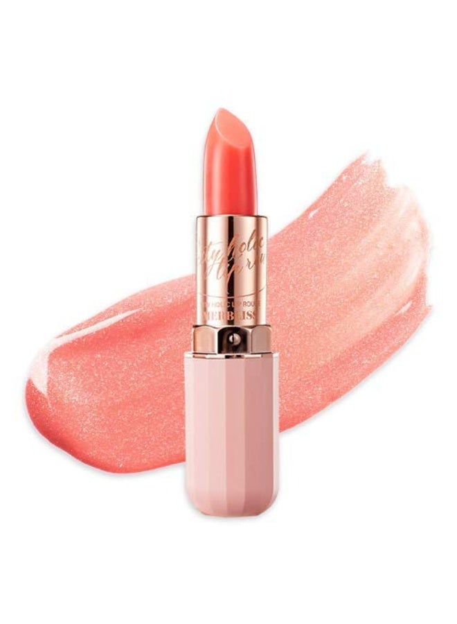 MERBLISS City Holic Lip Glow (#02 Madrid Coral) Daily Tinted Lip Balm Moisturizing Lip Care, Essential Oil, Vitamin E and C for Glossy and Smoother Lips, Soft Buttery Texture