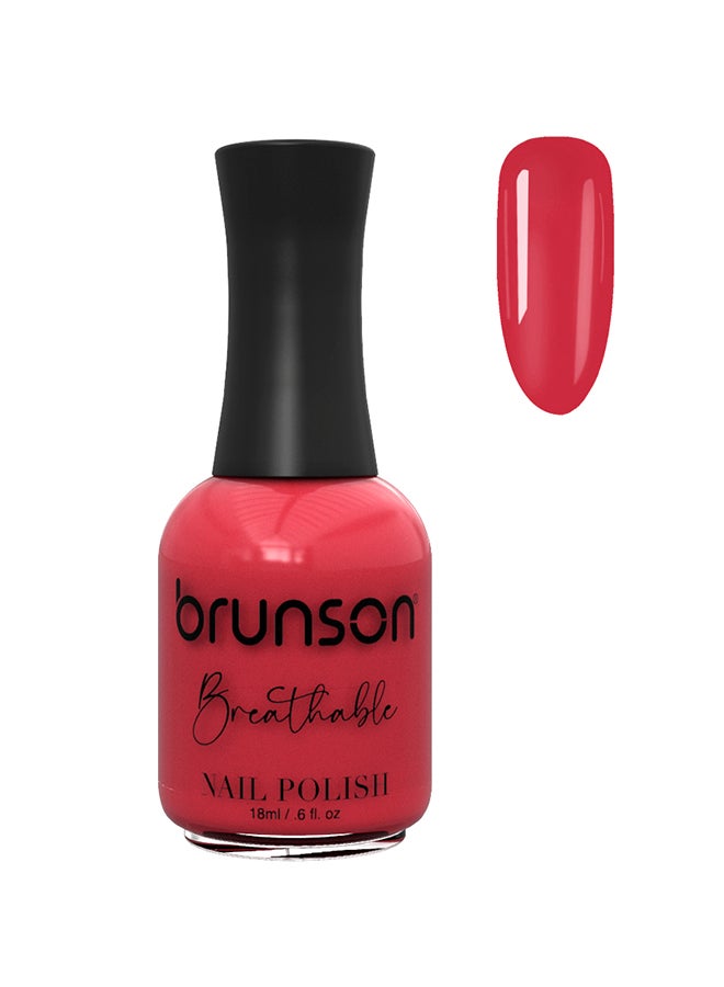 Breathable Nail Polish Halal nail polish Wudu friendly Quick-Dry Vegan long lasting but easy peel off   18ml BH099