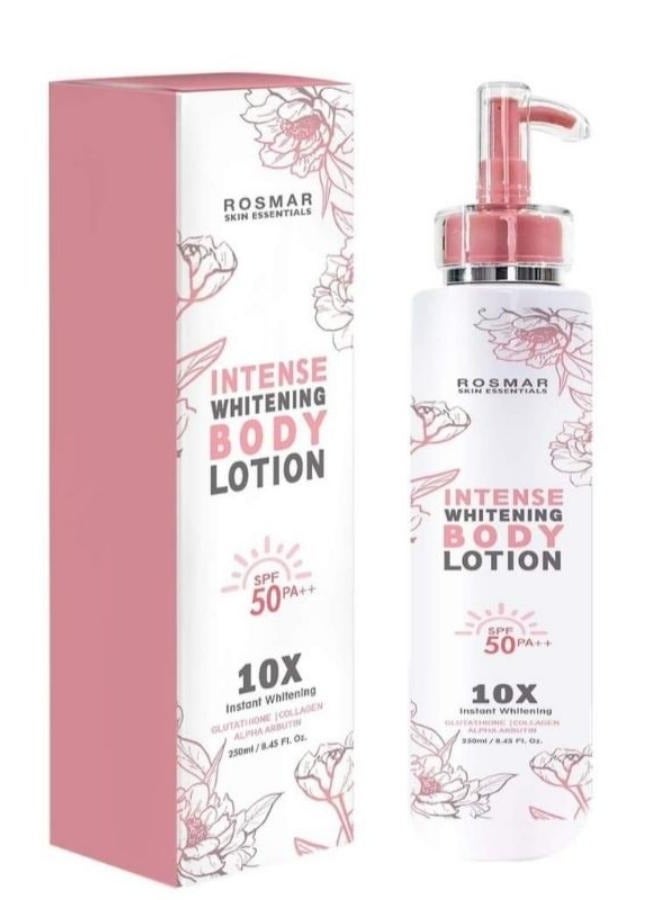 intense whitening body lotion 250ml