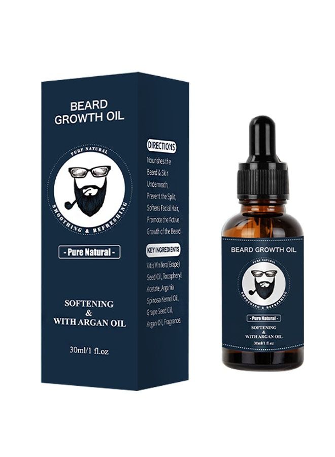 Softens Facial Hair And Promotes Beard Restoration Of Softness And Shine Beard Growth Oil 30ML