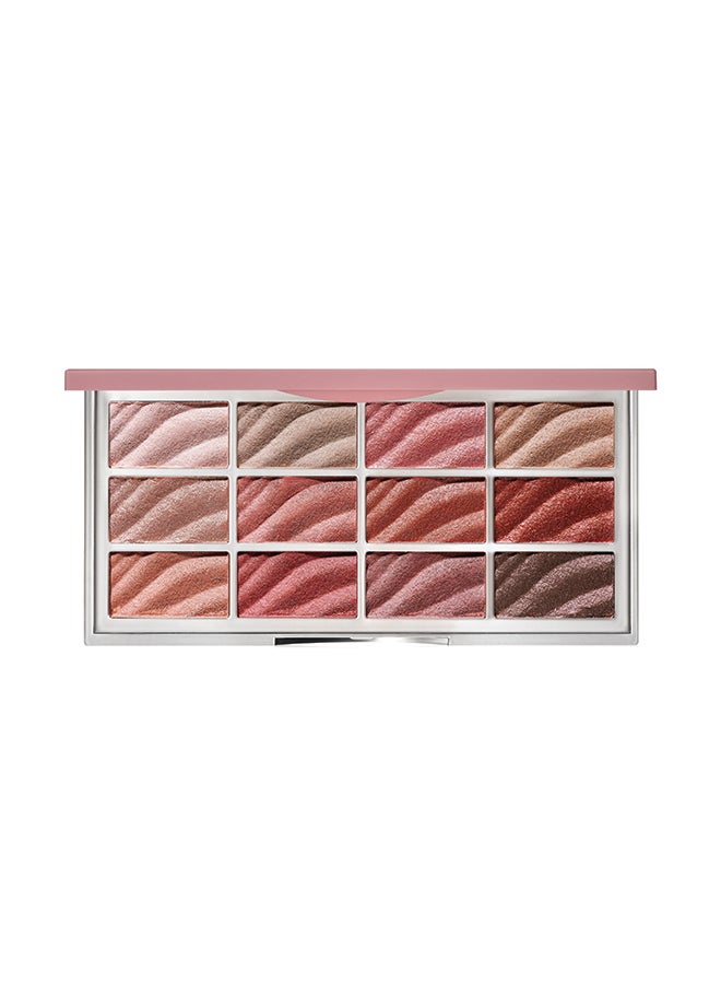 12Pc Eyeshadow Palette Rose Pinks