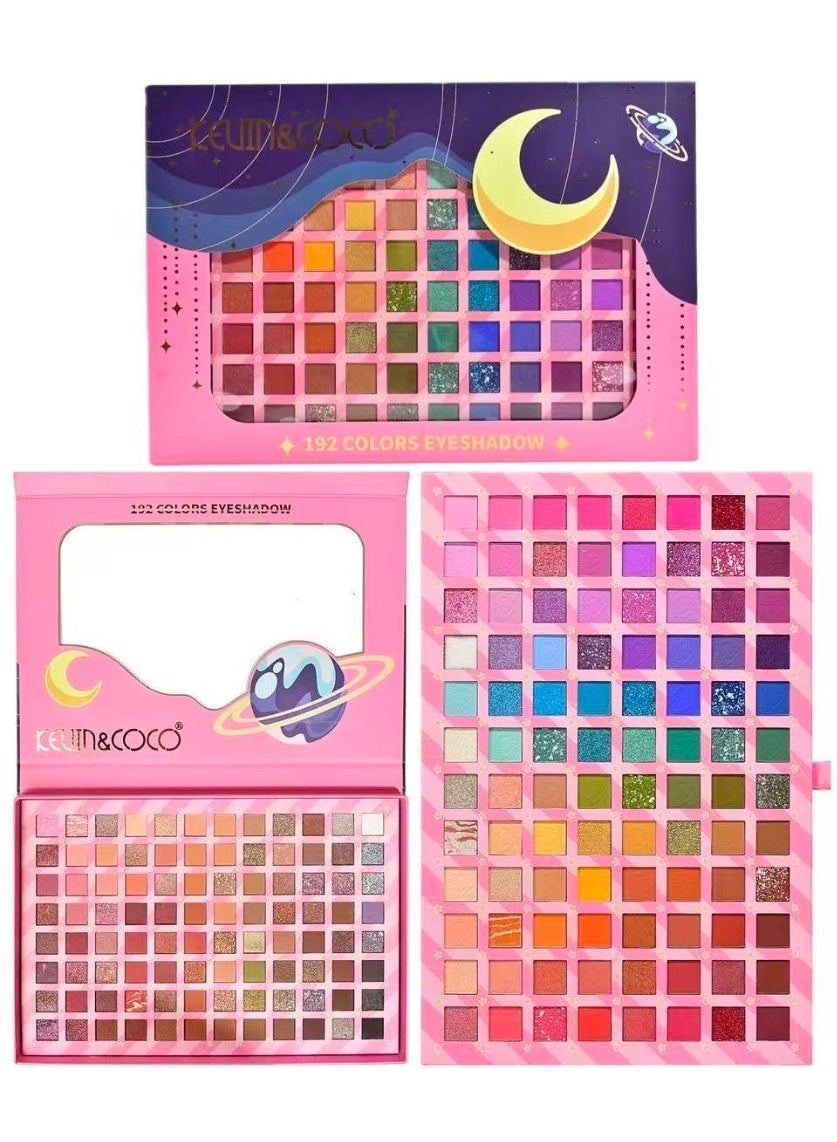 KEVIN&COCO EYESHADOW BIG PALETTE 192 COLOR Multicolor
