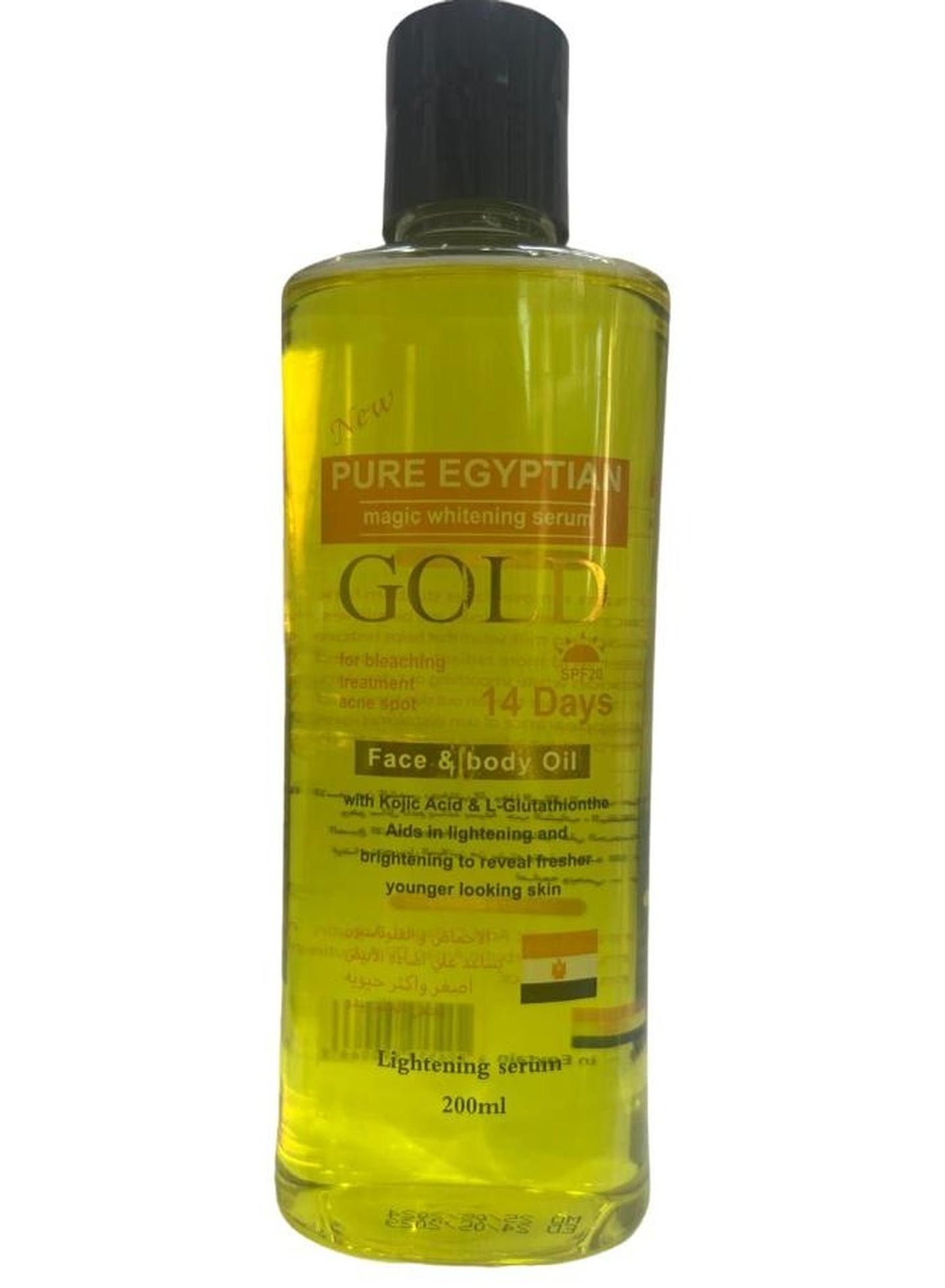 Whitening Oil for Face and Body 200ml