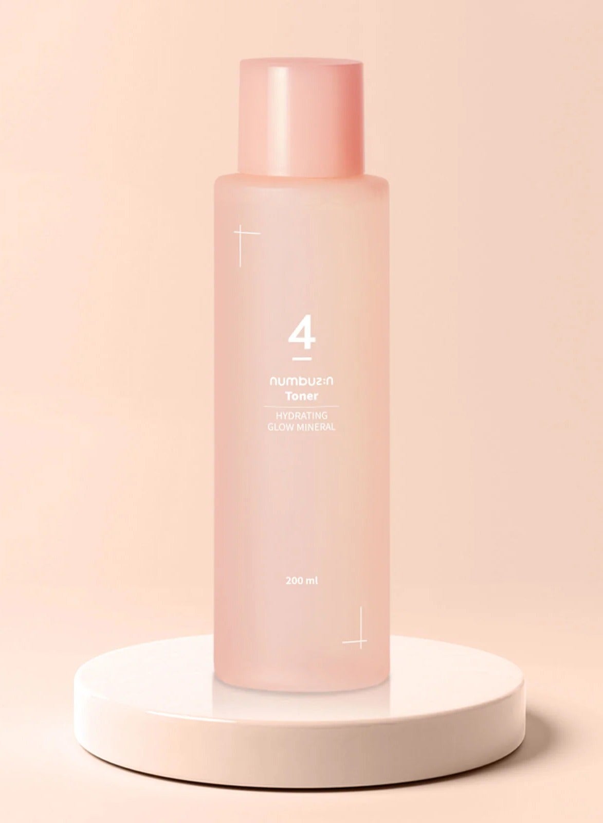 Numbuzin No.4 Hydrating Glow Mineral Toner, Thermal Water, Hyaluronic Acid, Hydration, Makeup Boosting, 6.76 Fl.Oz