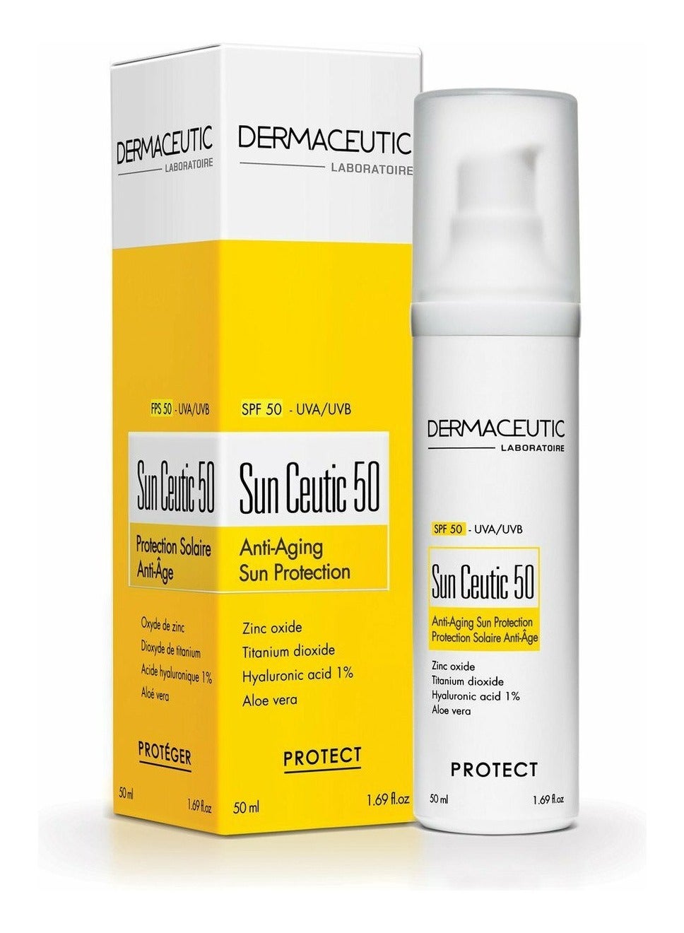DERMACEUTIC SUN CEUTIC 50+ PROTECION SOLAIRE ANTI AGE 50ML