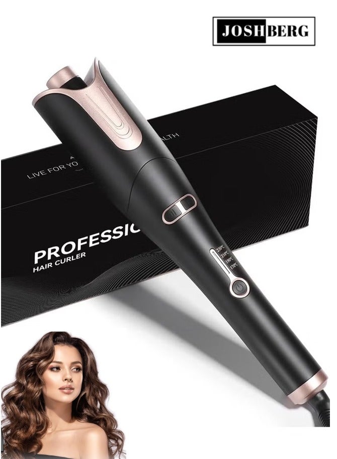 Automatic Curling Iron,Hair Curler,Curling Iron Large Curls,Black
