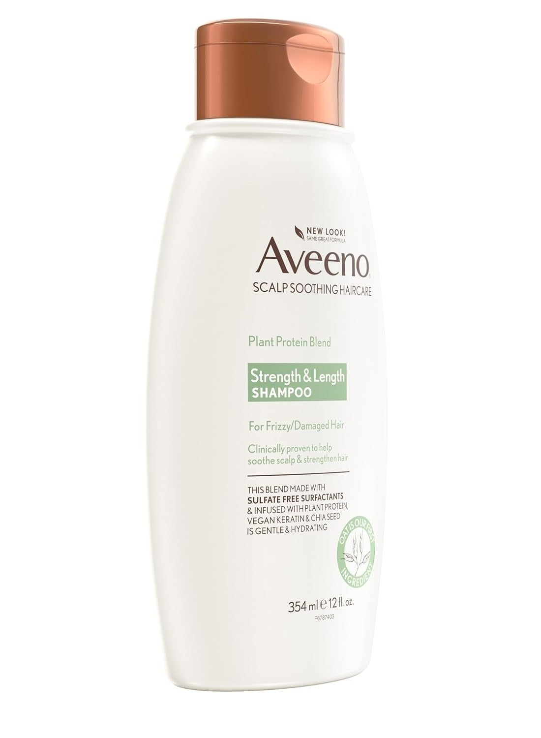 Plant Protein Blend Shampoo for Strong Healthy-Looking Hair, 12 fl oz