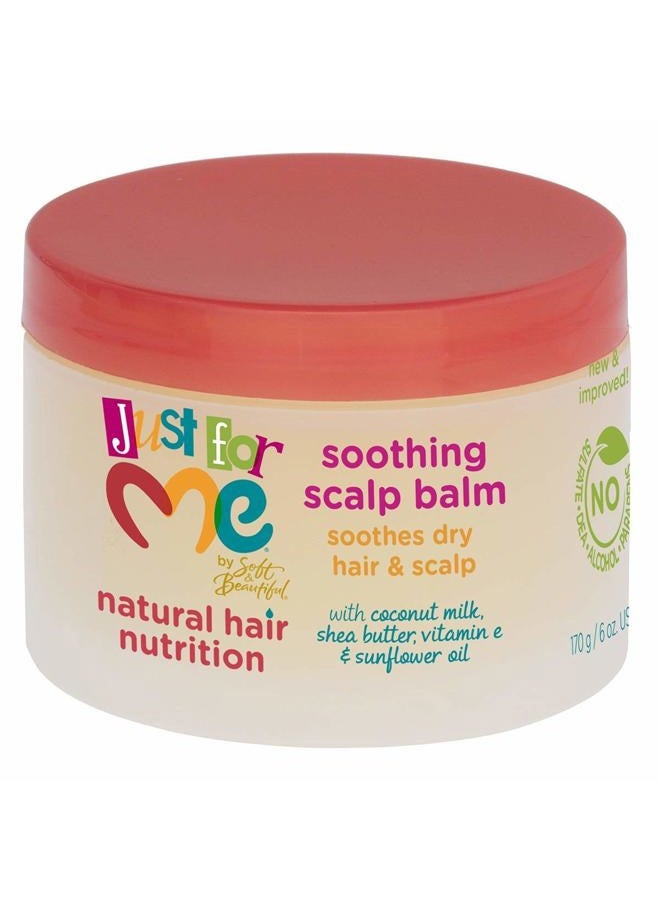 Hair Milk Soothing Scalp Balm Jar, 6 Ounce