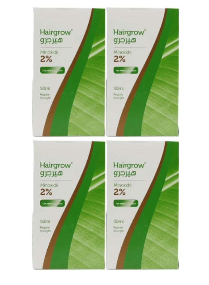Hair Grow 2% For Hair 4PCS
