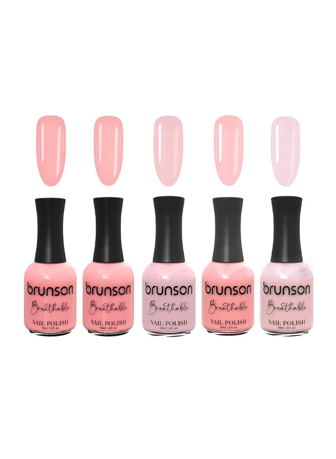 Breathable Nail Polish Halal nail polish Wudu friendly Quick-Dry Vegan long lasting but easy peel off   18ml BFG01