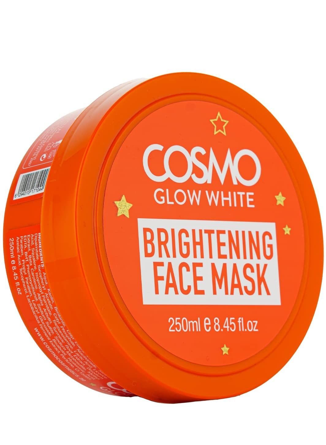 Cosmo Glow White Brightening Face Mask 250ml, Skin Care, Soothing and Moisturizing, Skin-brightening Mask, For Men and Women
