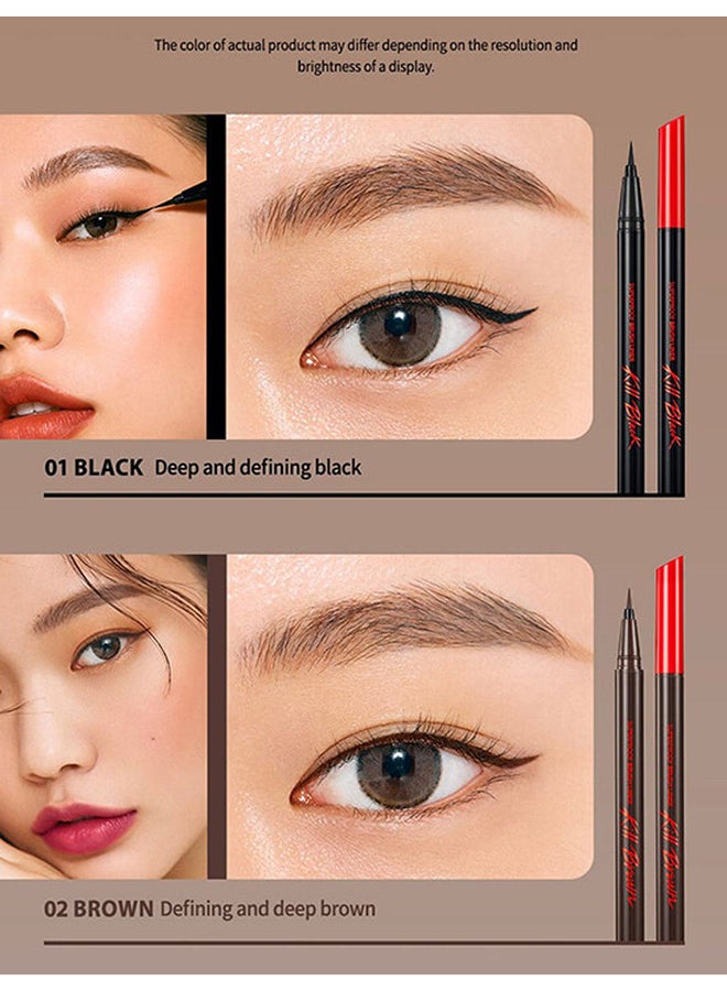 Superproof Brush Liner Kill Black - image 4