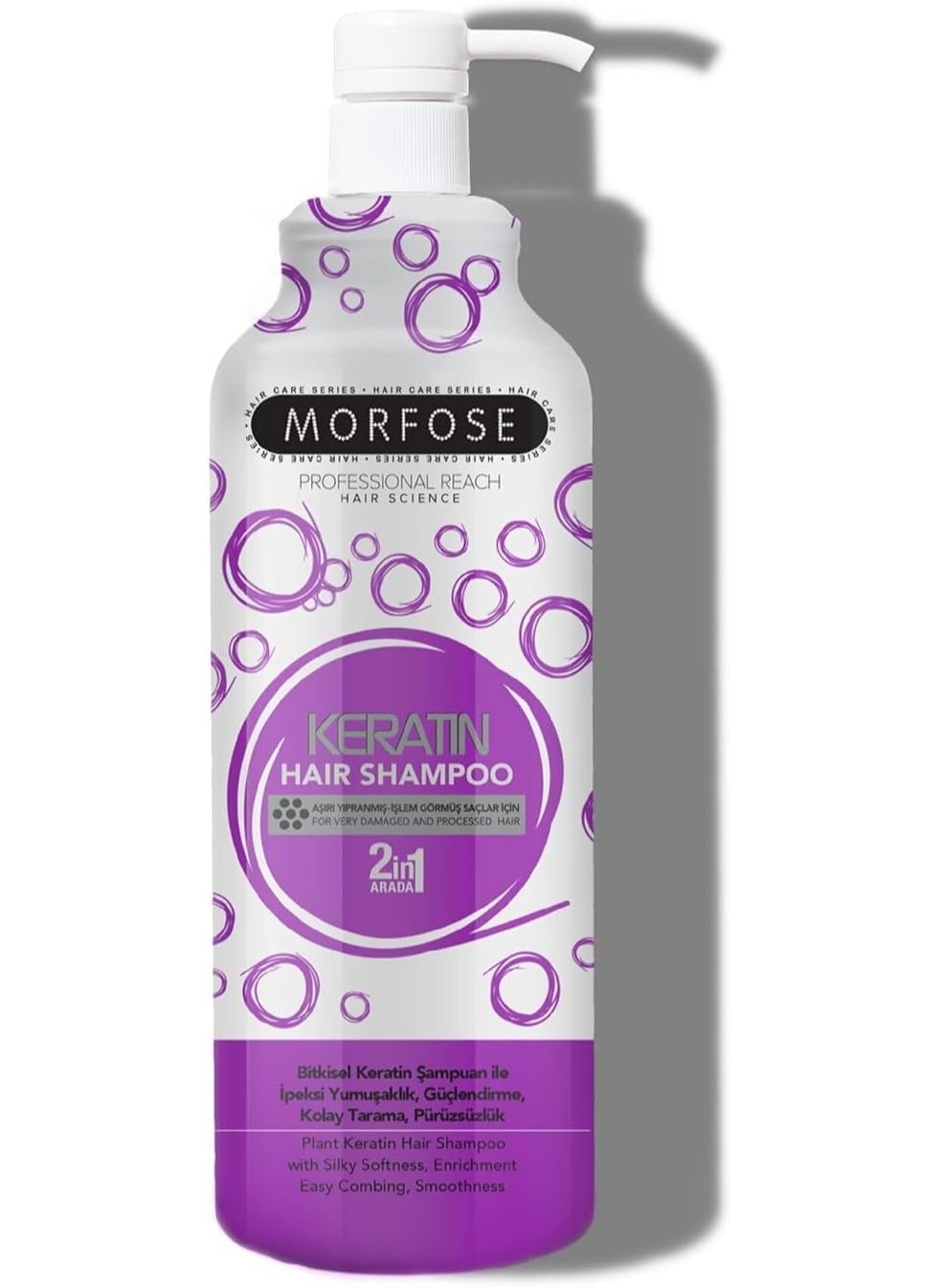 Morfose Daily Keratin Treatment Shampoo - Hydrate & Restore (1000ml)