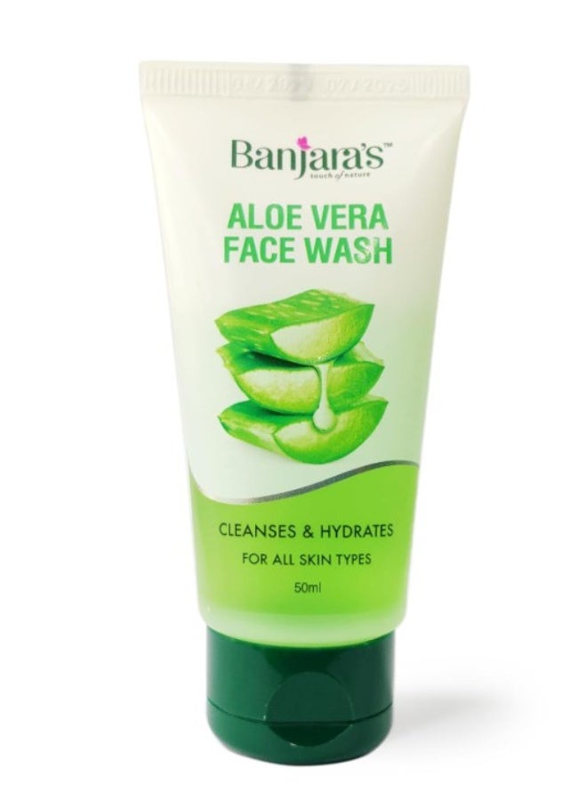 Banjara's Aloe Vera Face Wash 50ml