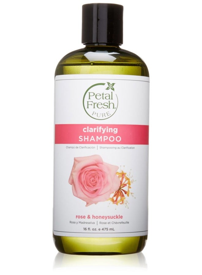 Petal Fresh Shampoo, Rose and Honeysuckle, 16 Ounce