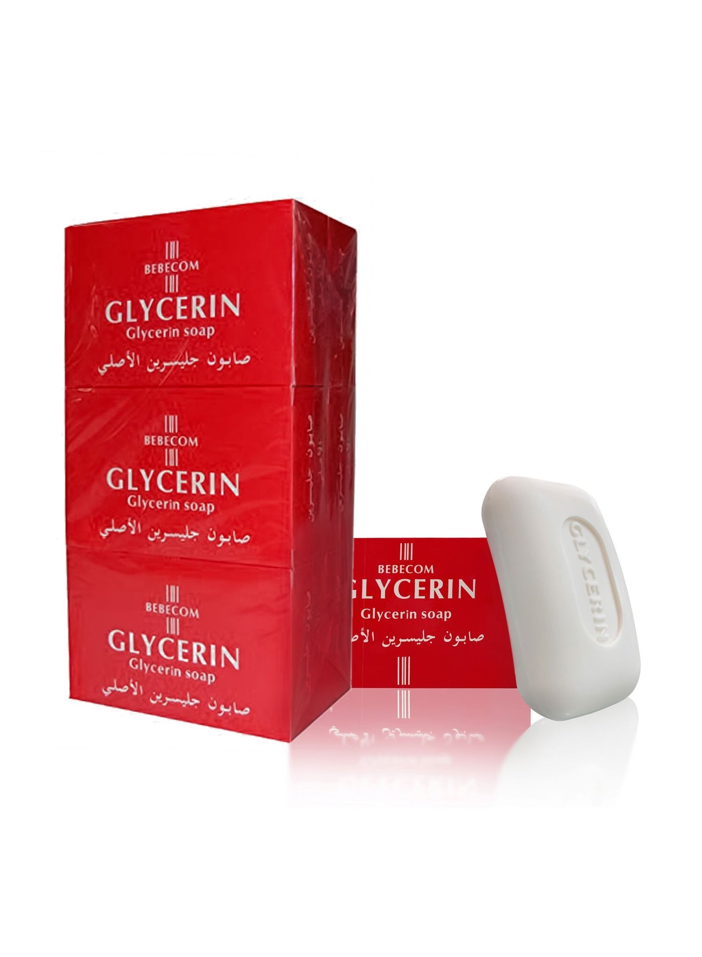 Bebecom Glycerin Soap Pack of 6 6x125g